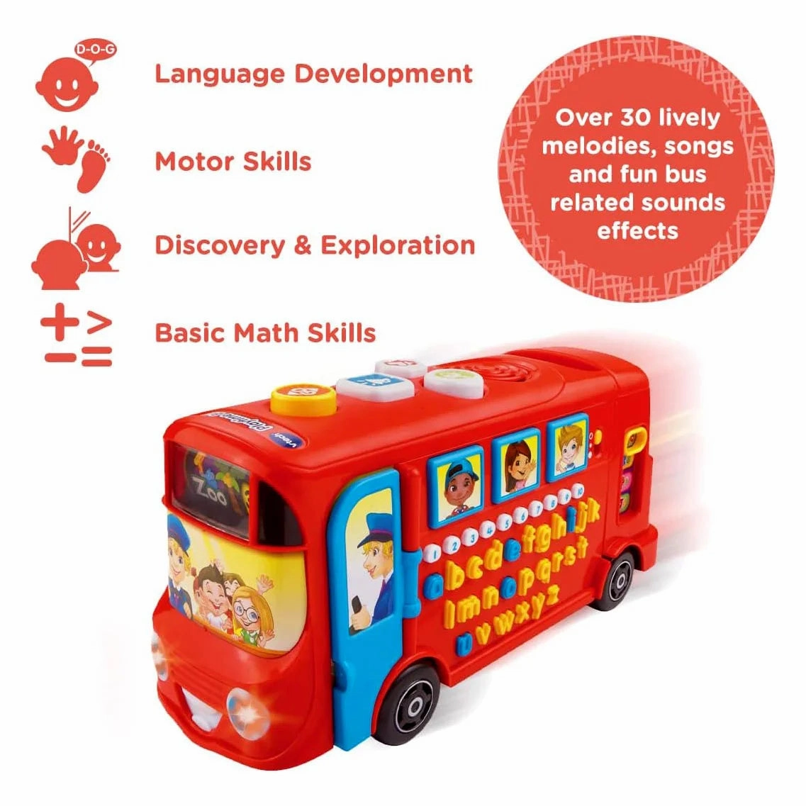 VTech Playtime Learning Bus with Phonics