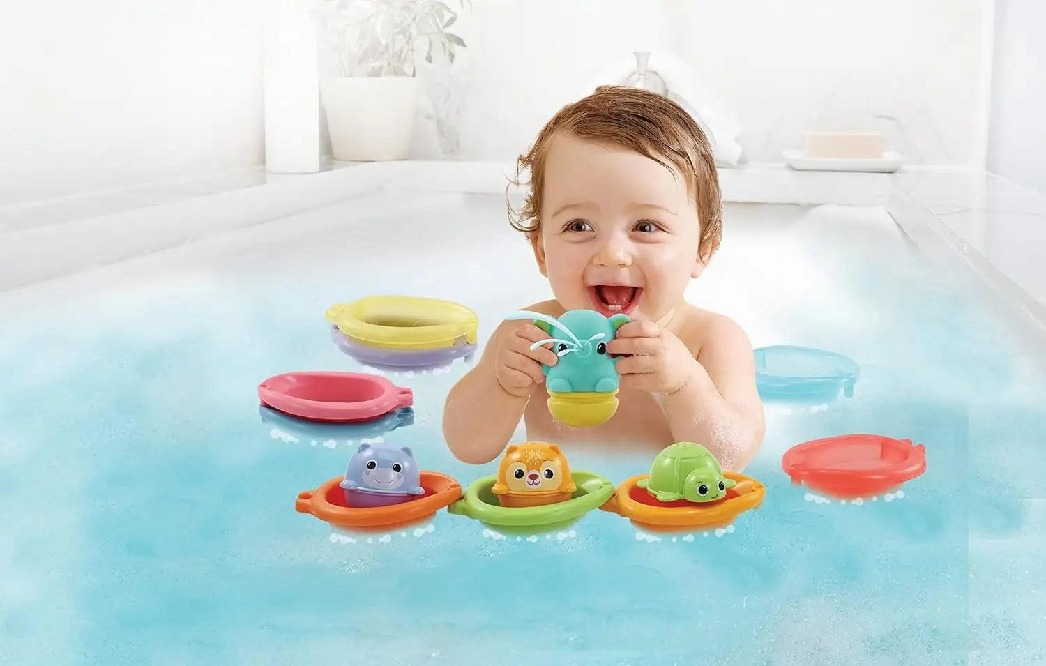 VTech Stack & Splash Bathtime Boats