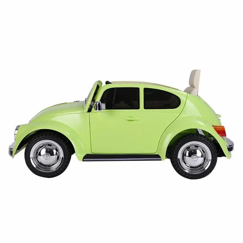VW Beetle 12V Battery Ride-on Car with Remote Control - Colour Green