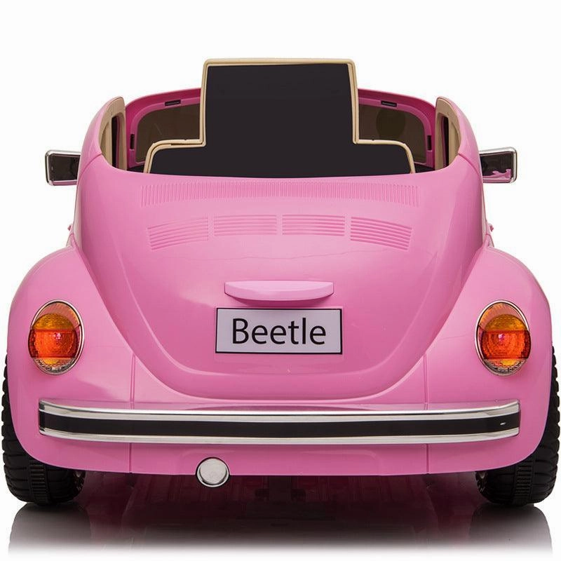 VW Beetle 12V Battery Ride-on Car with Remote Control - Colour Pink
