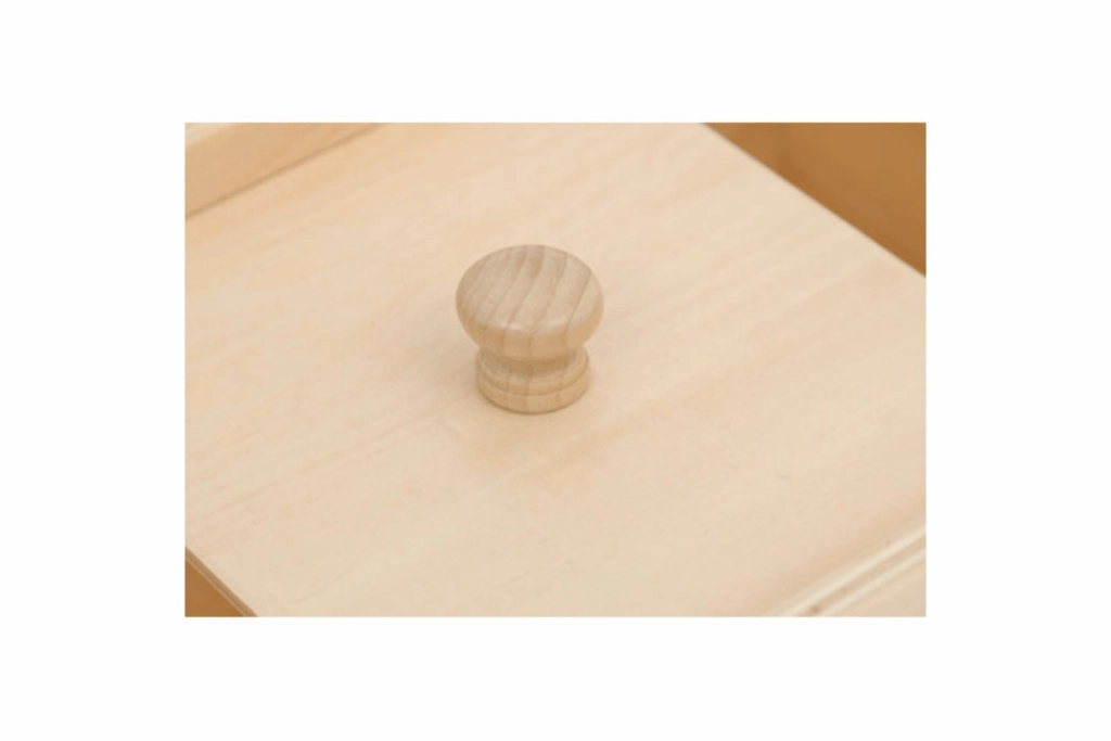 Wooden Box with Sliding Lid