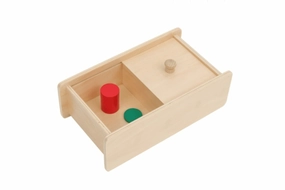 Wooden Box with Sliding Lid