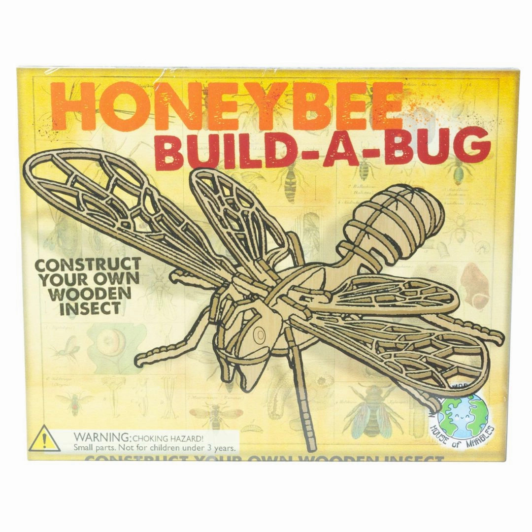 Wooden Build A Bug Kit