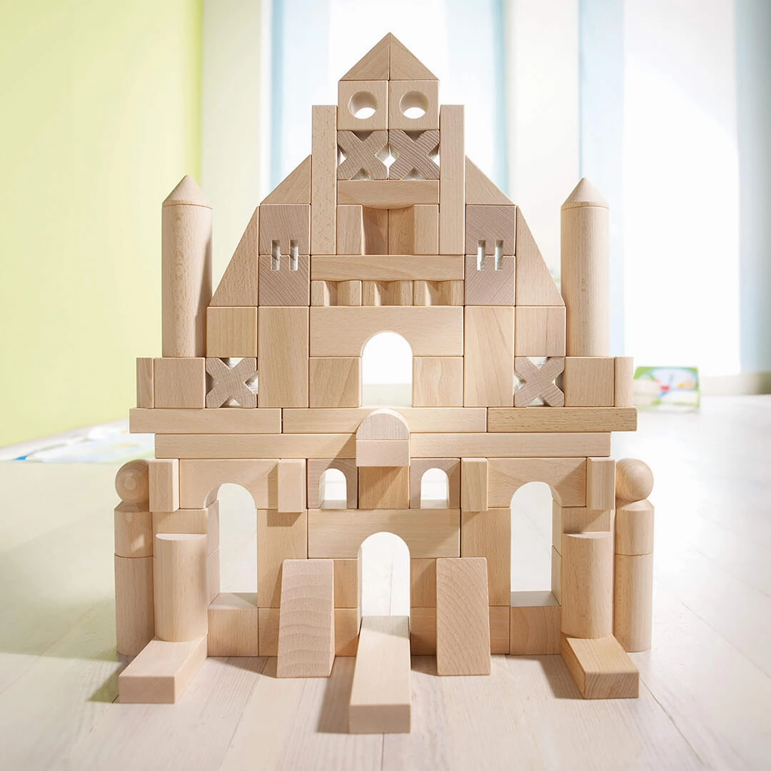 Wooden Building Blocks - Extra Large Set