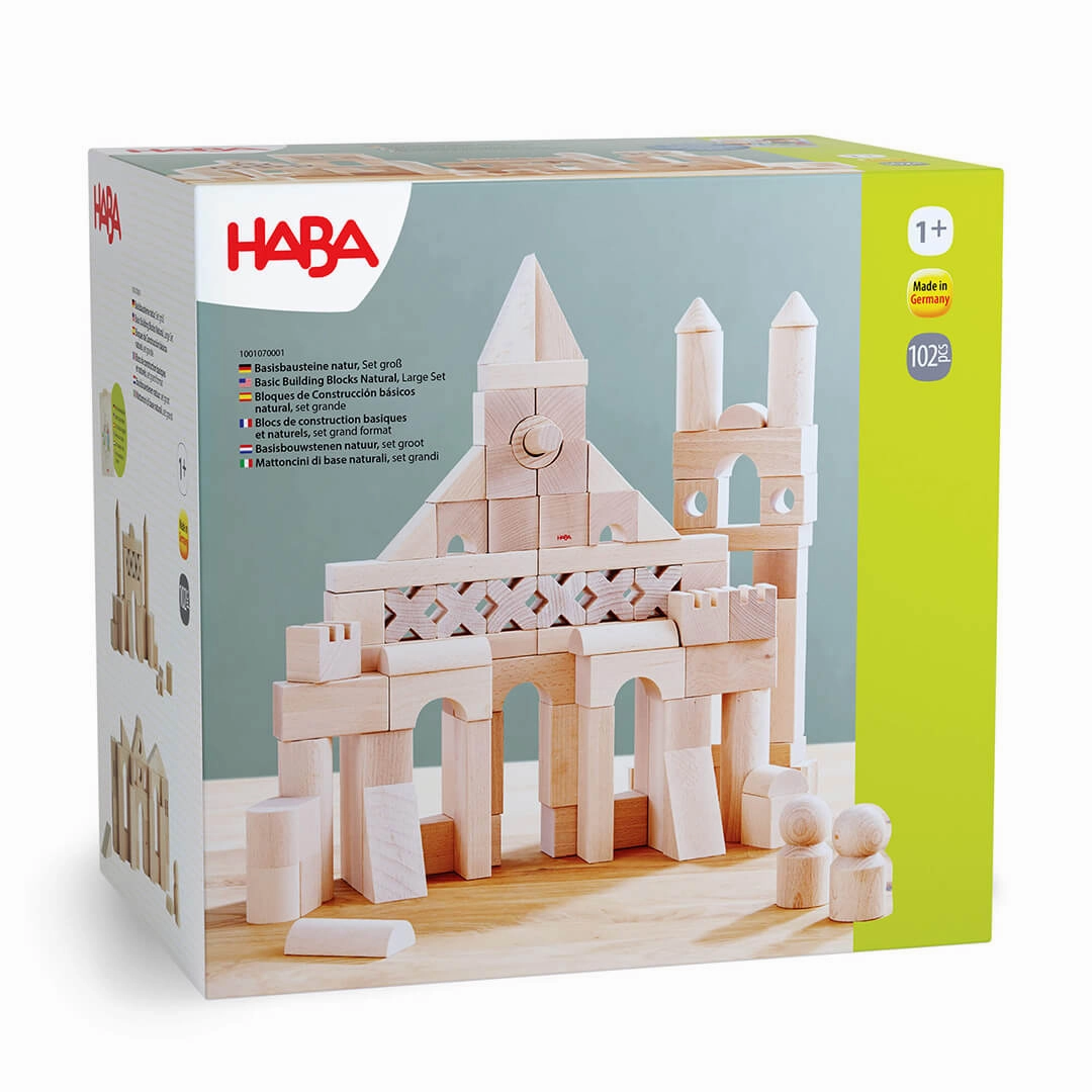 Wooden Building Blocks - Extra Large Set