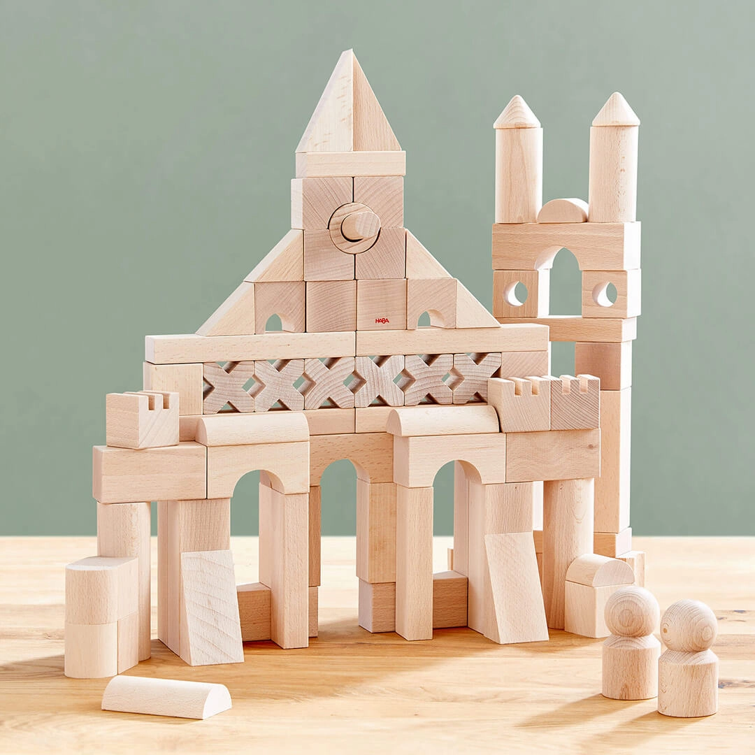 Wooden Building Blocks - Extra Large Set
