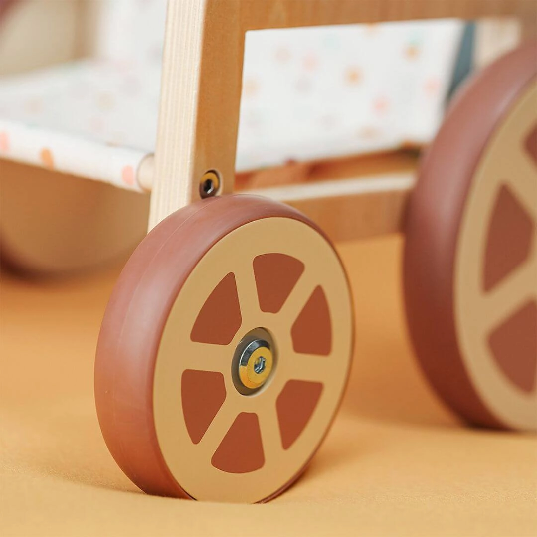 Wooden Doll Wheelchair