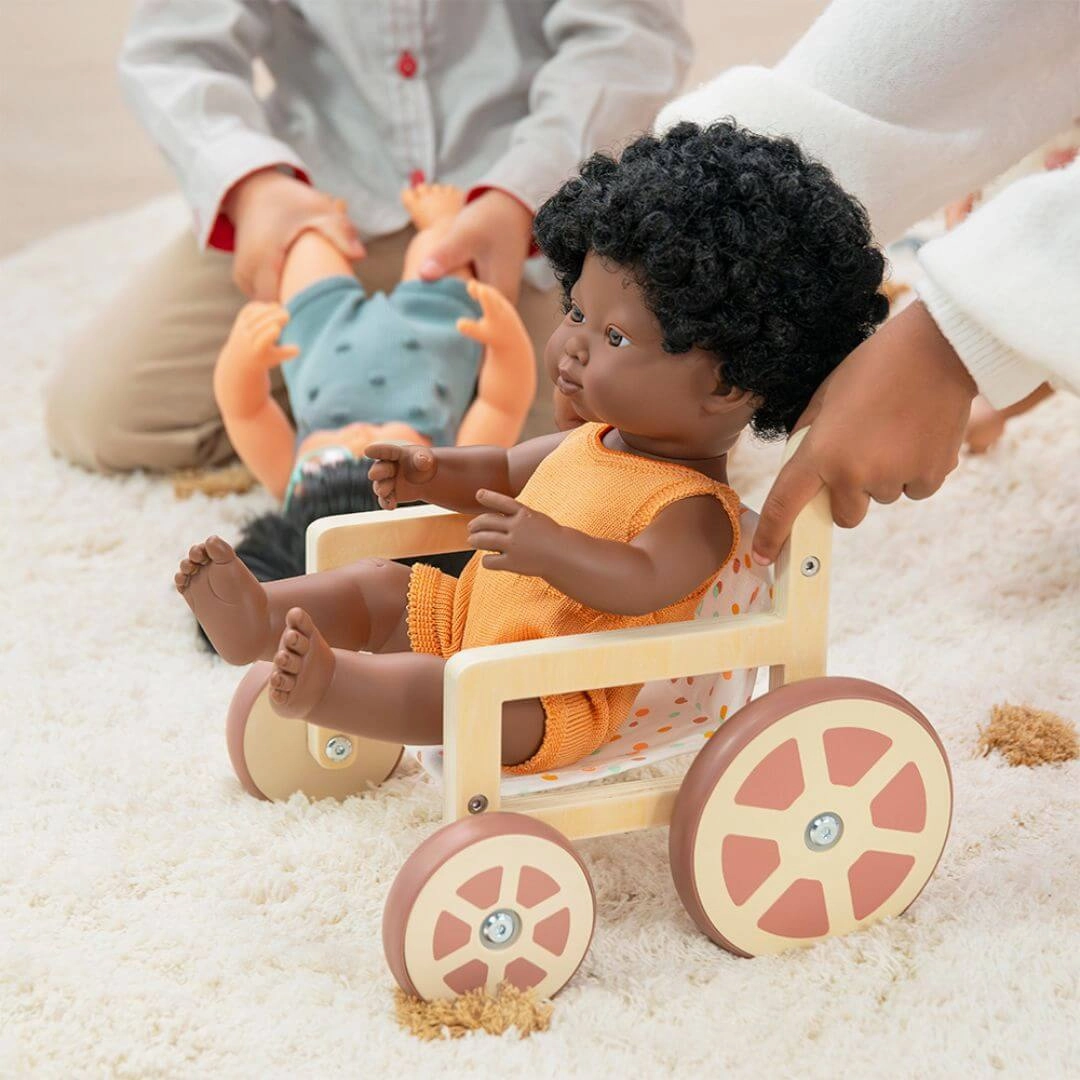 Wooden Doll Wheelchair