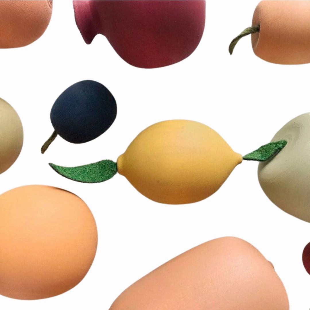 Wooden Fruit Set