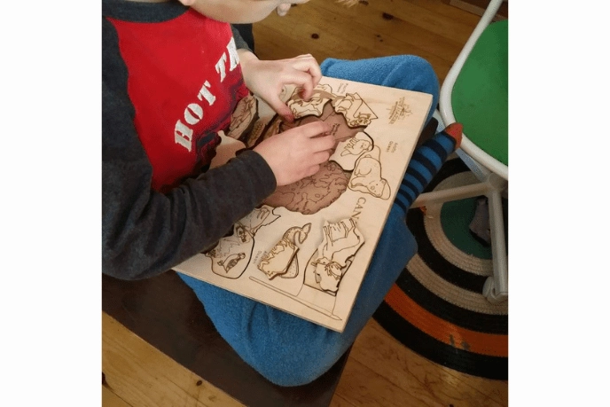 Wooden Map of Canada Puzzle
