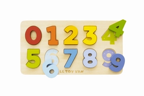 Wooden Number Puzzle