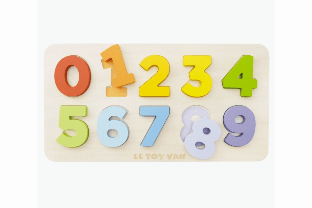 Wooden Number Puzzle