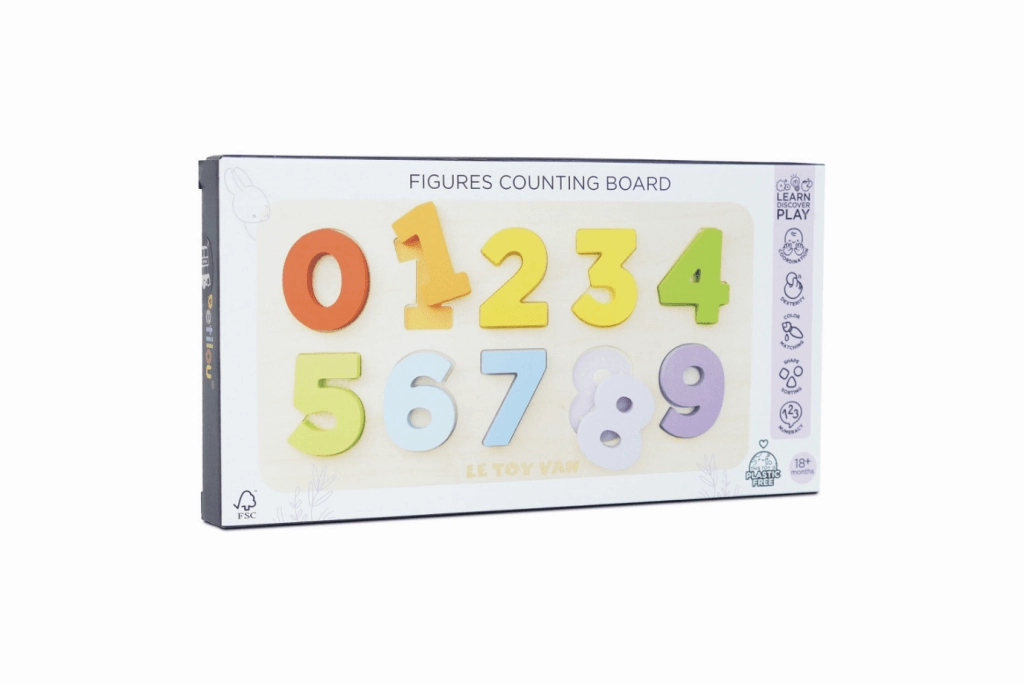 Wooden Number Puzzle