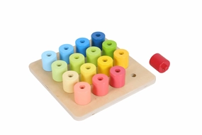 Wooden Peg Board