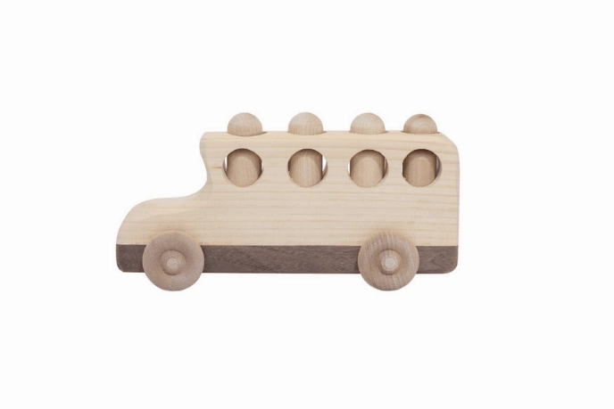 Wooden School Bus