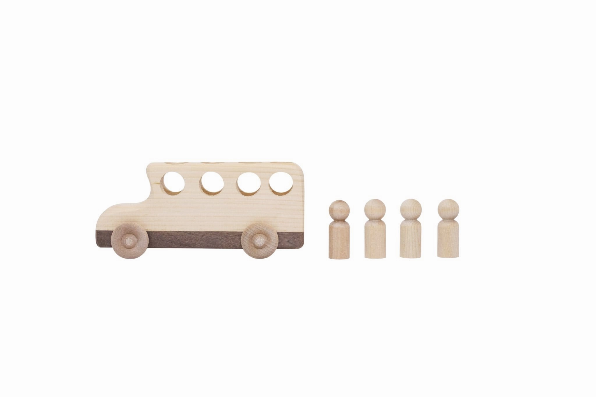 Wooden School Bus