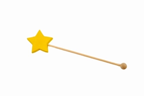 Wooden Star Wand