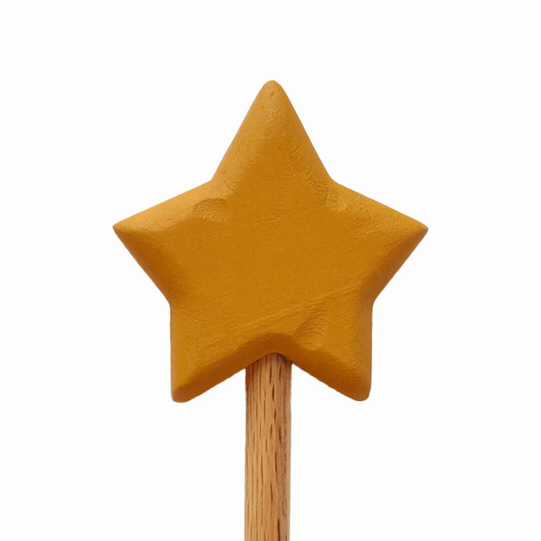 Wooden Star Wand