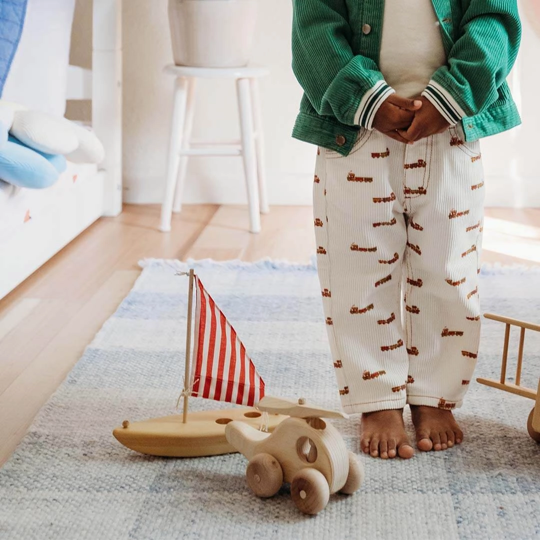 Wooden Toy Sailboat