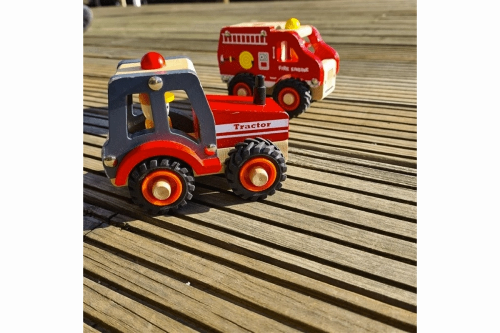 Wooden Tractor