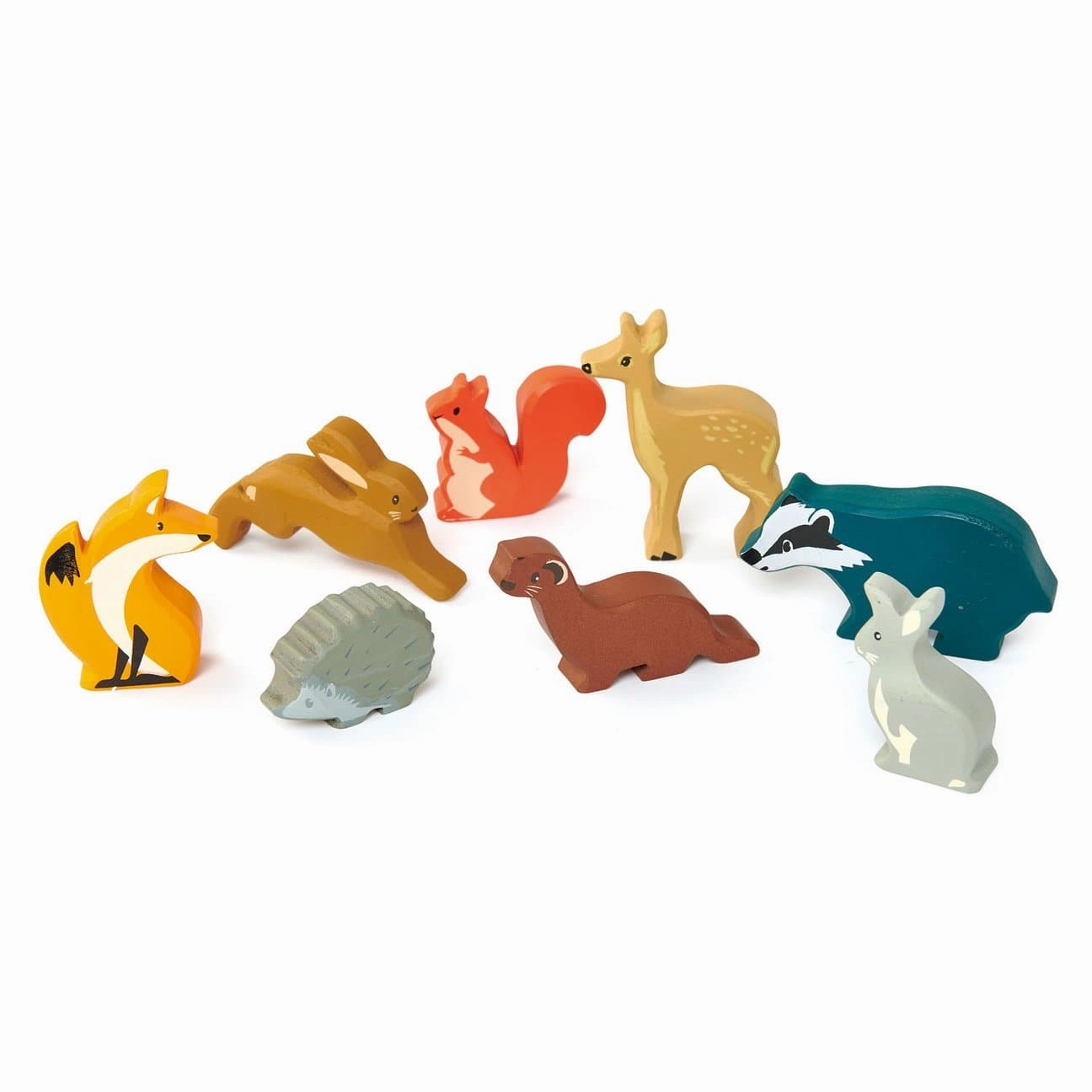 Woodland Wooden Animals Set
