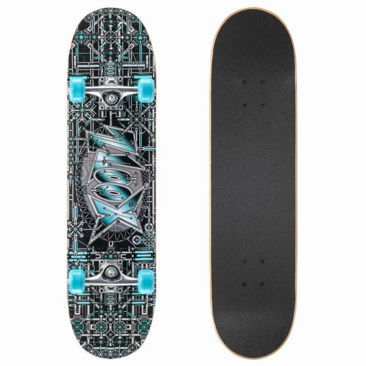 Xootz 31-inch Complete Double Kick Skateboard