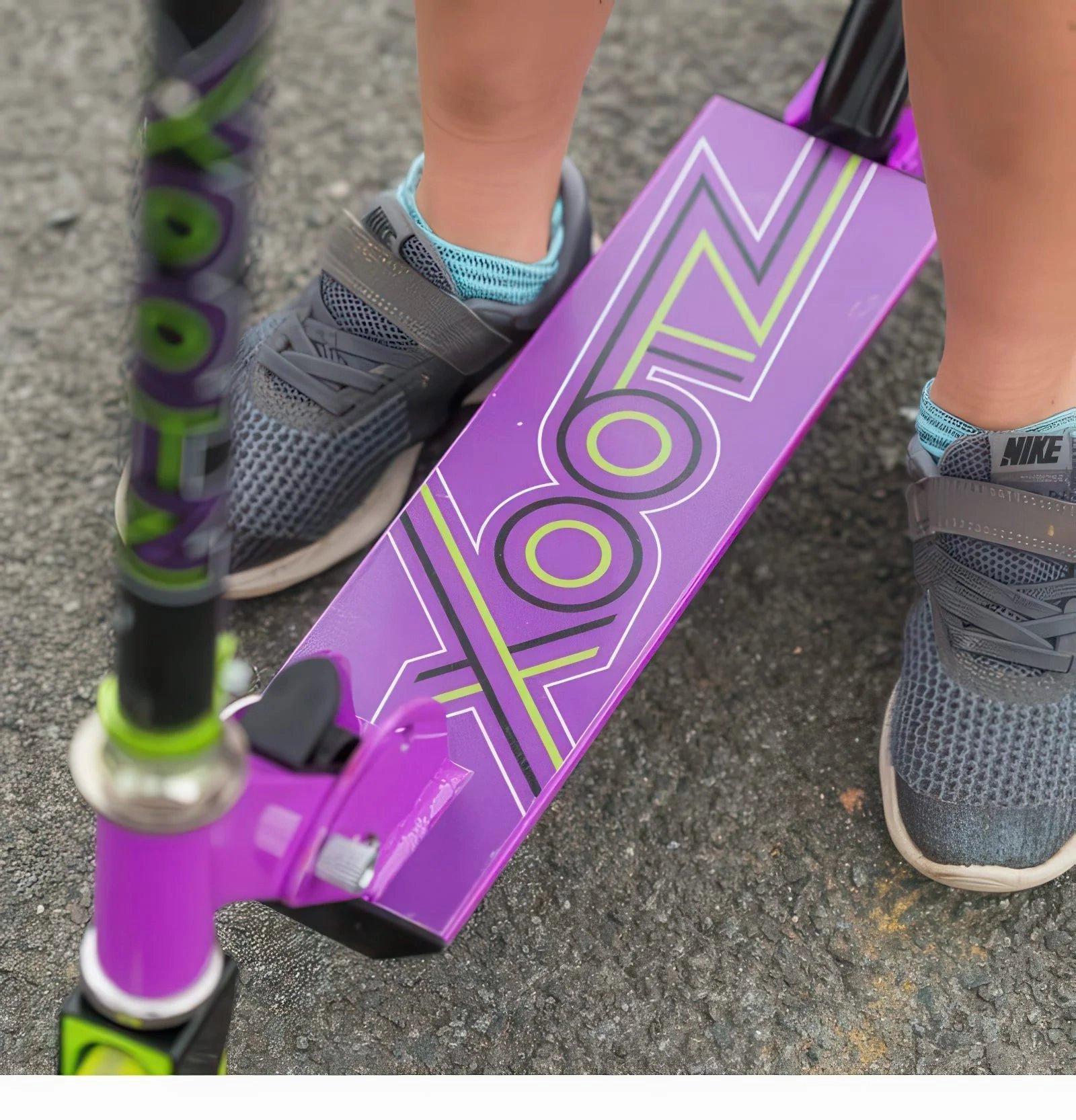 Xootz Atom Folding Scooter - Purple