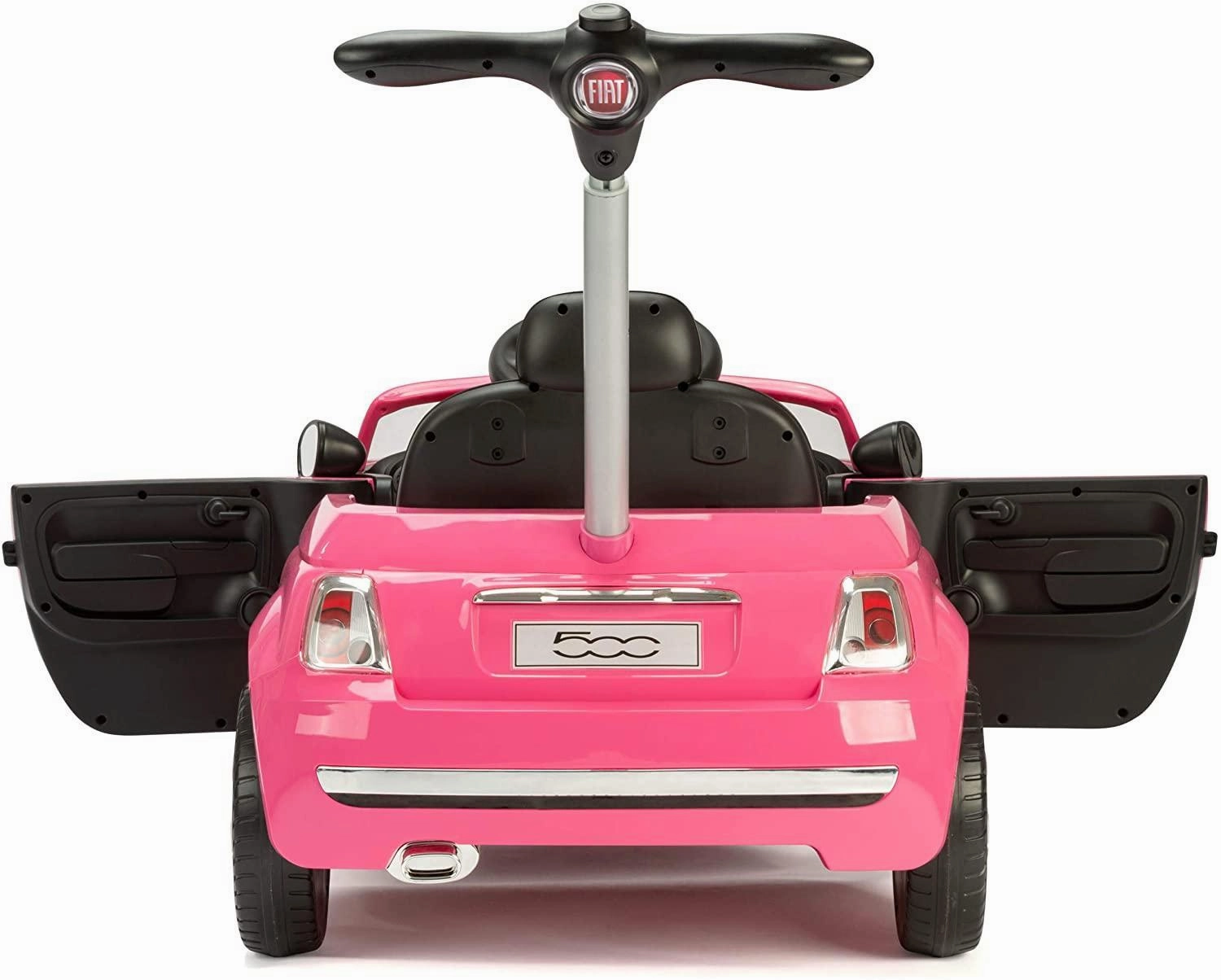 XOOTZ Fiat Kids Ride-On Car, Official Fiat 500, Pink