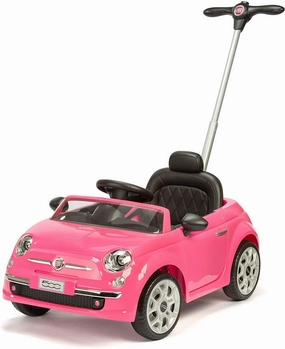 XOOTZ Fiat Kids Ride-On Car, Official Fiat 500, Pink