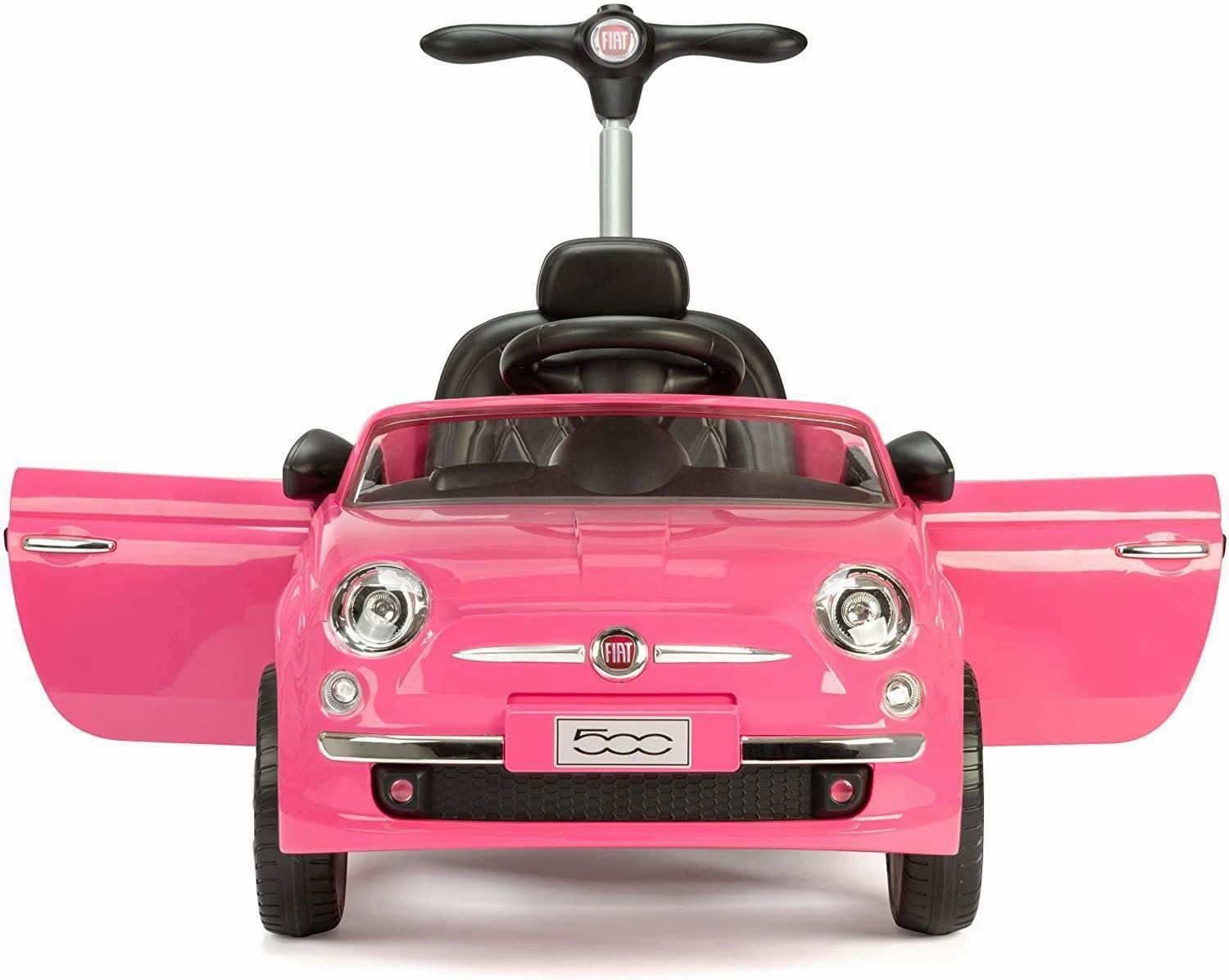 XOOTZ Fiat Kids Ride-On Car, Official Fiat 500, Pink