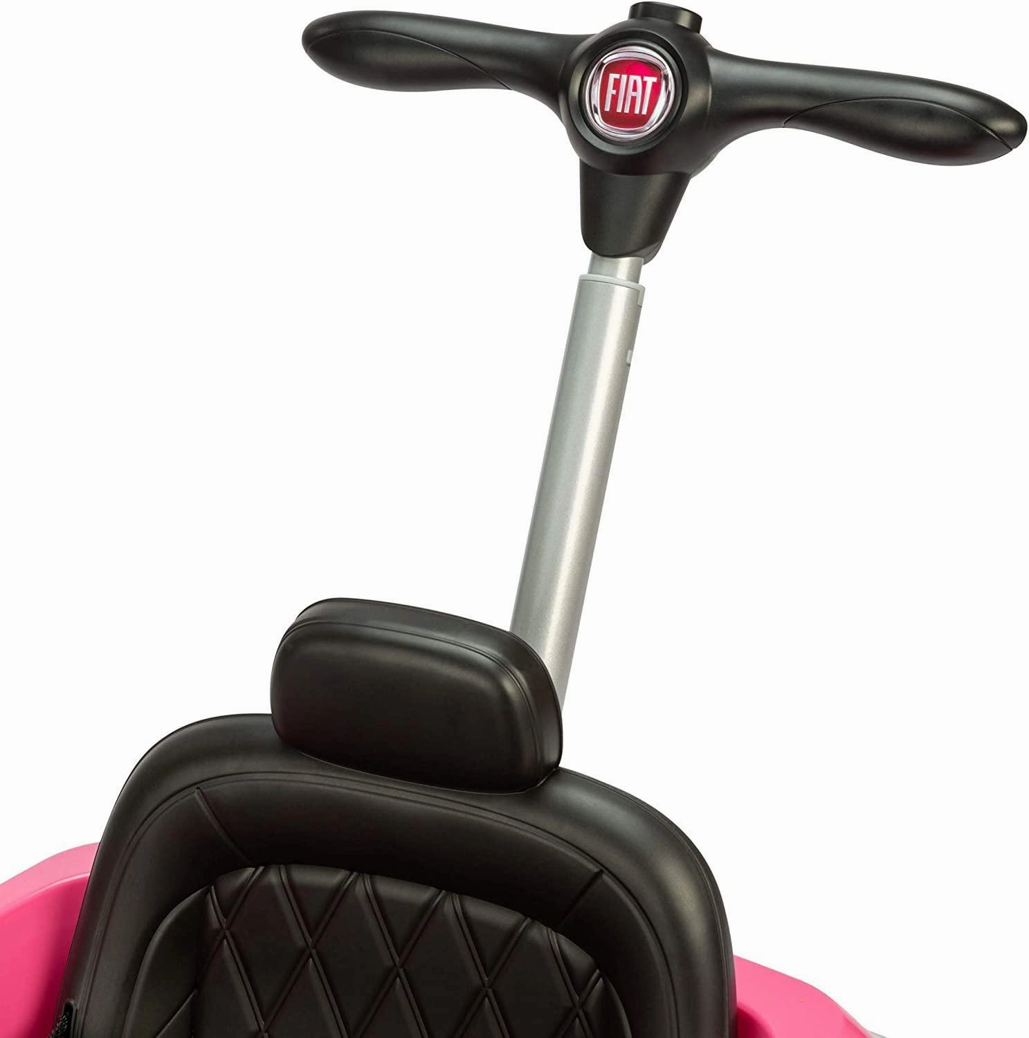 XOOTZ Fiat Kids Ride-On Car, Official Fiat 500, Pink