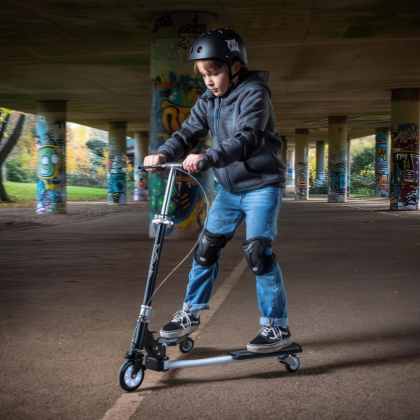 XOOTZ Pulse Kick Scooter - White