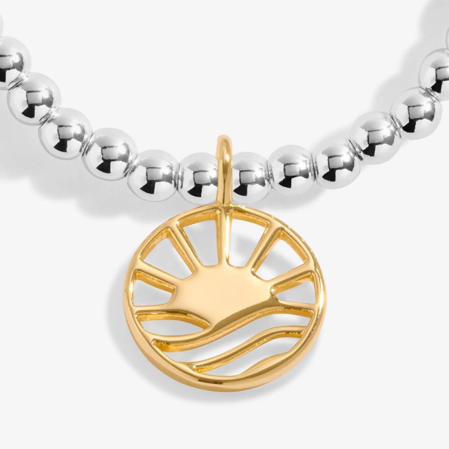 Un Peu de Confiance Dans la Magie des Nouveaux Départs Bracelet Plaqué Argent & Or 8154 Joma Jewellery