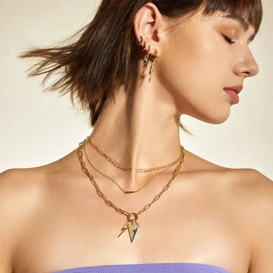 Ania Haie Charme Cœur Double en Or NC048-38T Bijoux Ania Haie