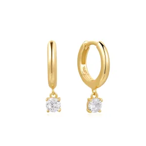 Ania Haie Pendentif Solitaire Goutte d'Or Huggies E061-08G Bijoux Ania Haie