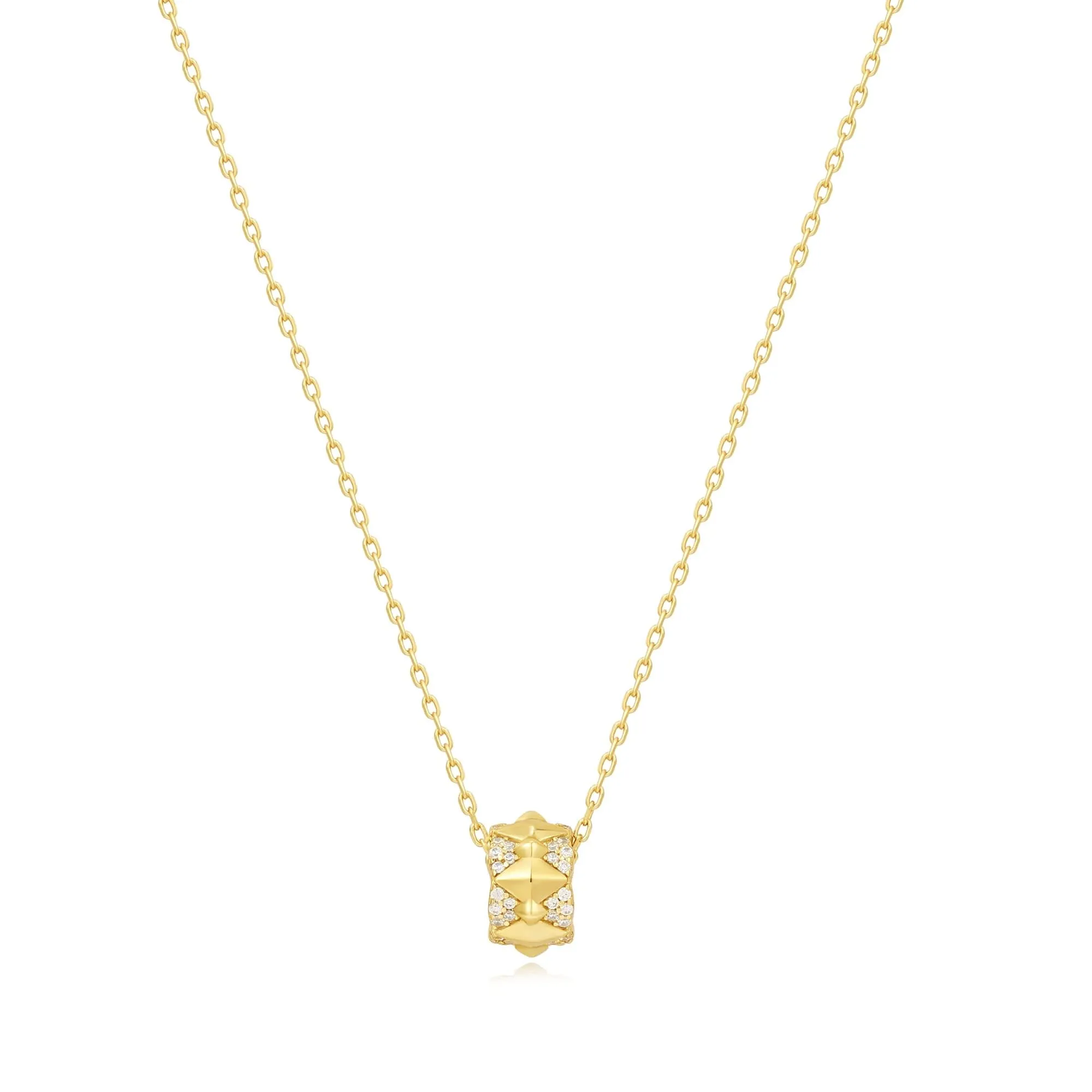 Collier Pendentif Géométrique Étincelant Or Ania Haie N053-02G Bijoux Ania Haie