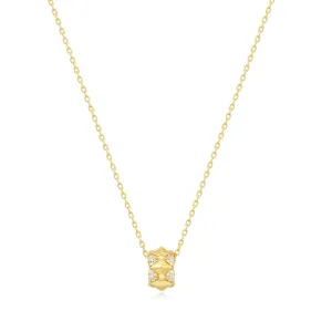 Collier Pendentif Géométrique Étincelant Or Ania Haie N053-02G Bijoux Ania Haie