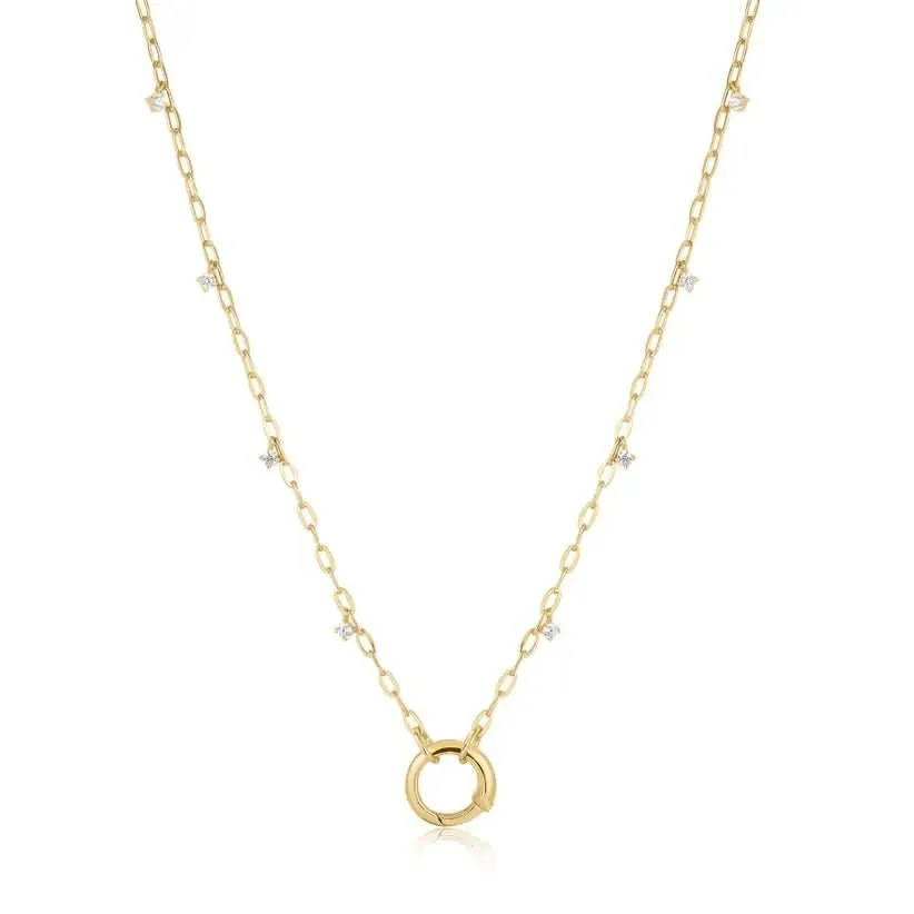 Ania Haie Collier Connecteur Charme Chaîne Doré Iridescent N052-07G Bijoux Ania Haie