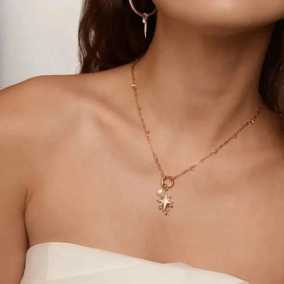 Ania Haie Collier Connecteur Charme Chaîne Doré Iridescent N052-07G Bijoux Ania Haie