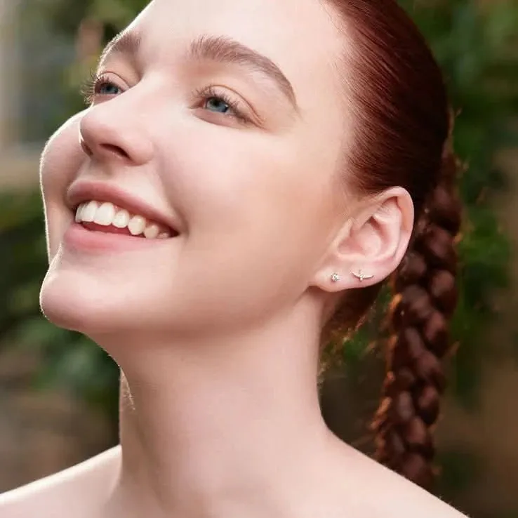 Boucles d'oreilles solitaires en or Ania Haie E057-01G Bijoux Ania Haie