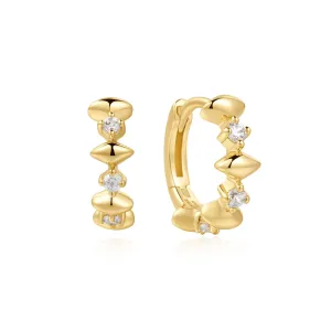Ania Haie Brillant Or Étincelant Huggies E061-05G Bijoux Ania Haie