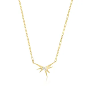 Collier Pendentif Picots Étincelants Or Ania Haie N053-01G Bijoux Ania Haie