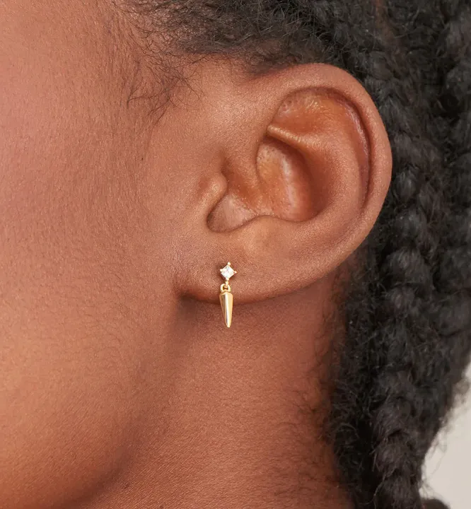 Ania Haie Jewellery Dance 'Til Dawn - Boucles d'oreilles à clous étincelants - 2 couleurs disponibles