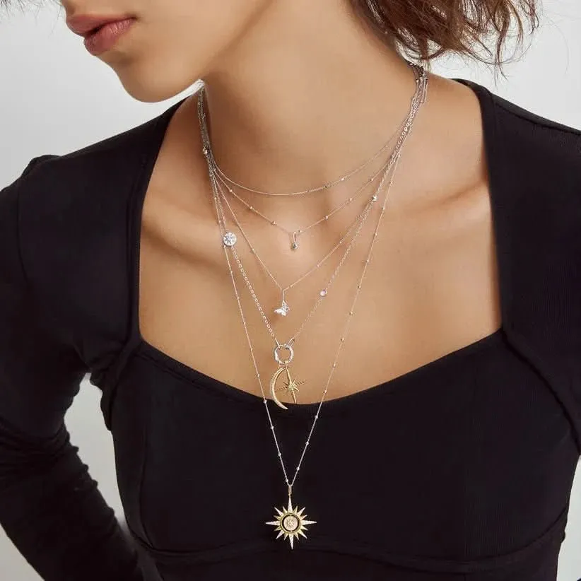 Charme Papillon Argenté Ania Haie NC060-13H Bijoux Ania Haie