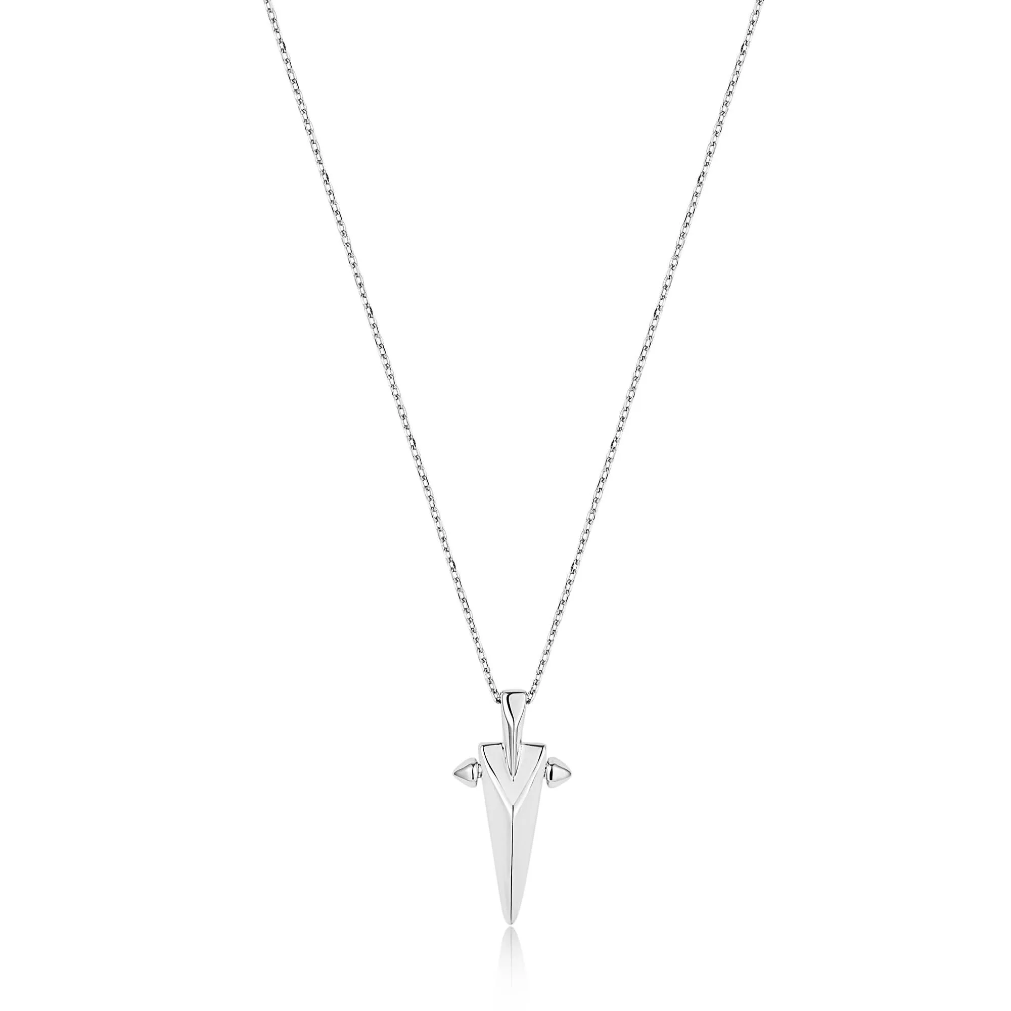 Collier Pendentif Géométrique Pointu Argenté Ania Haie N053-03H Bijoux Ania Haie