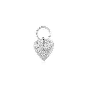 Ania Haie Pendentif de Boucle d'Oreille Cœur en Argent Pavé EC060-05H Bijoux Ania Haie
