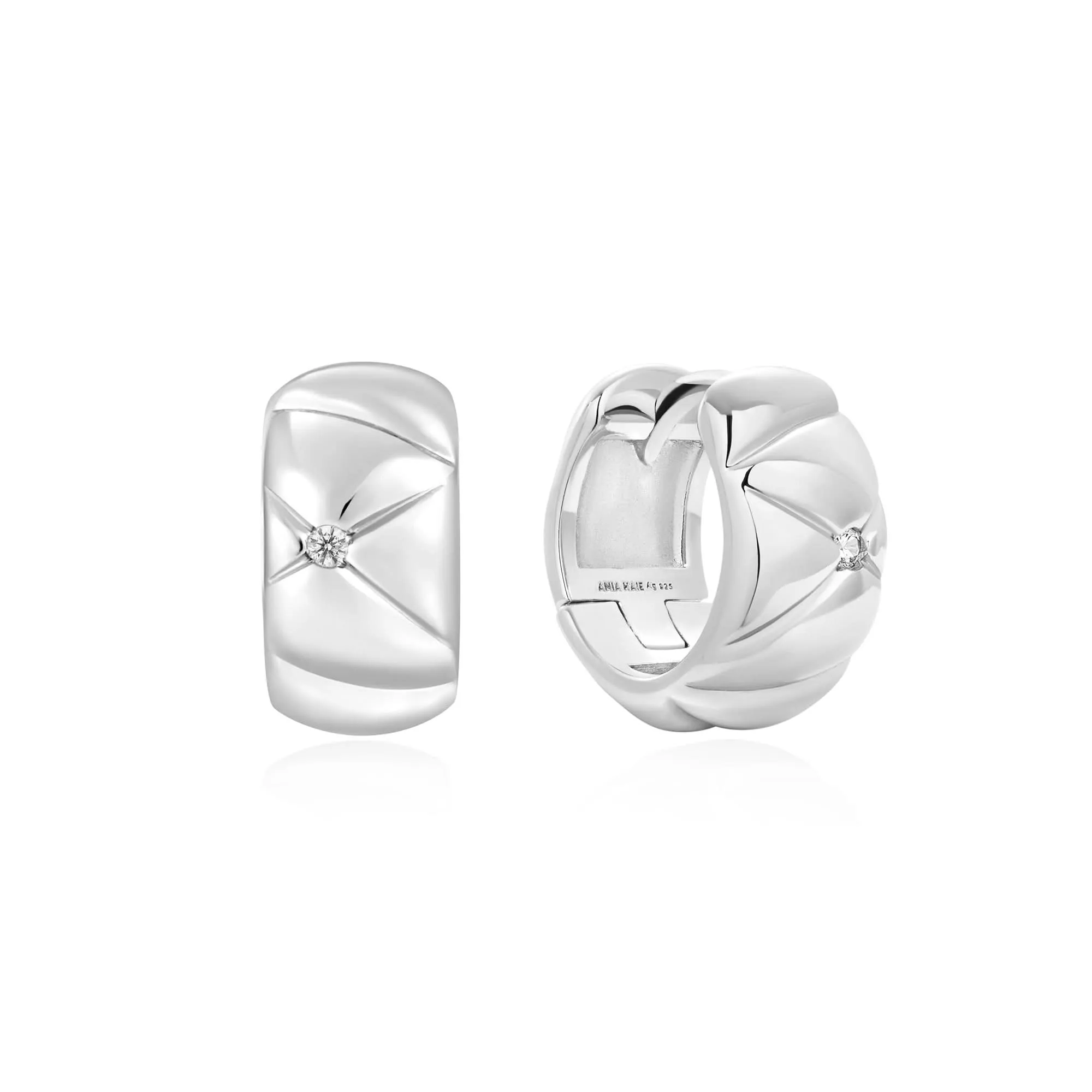 Boucles d'oreilles Silver Kiss E057-05H Ania Haie - Bijoux Ania Haie