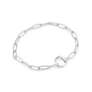 Ania Haie Bracelet Chaîne Charme Lien Argenté Connecteur B048-01H Bijoux Ania Haie