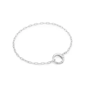 Ania Haie Bracelet Chaîne Mini Lien Charm Argent Connecteur B048-02H Bijoux Ania Haie