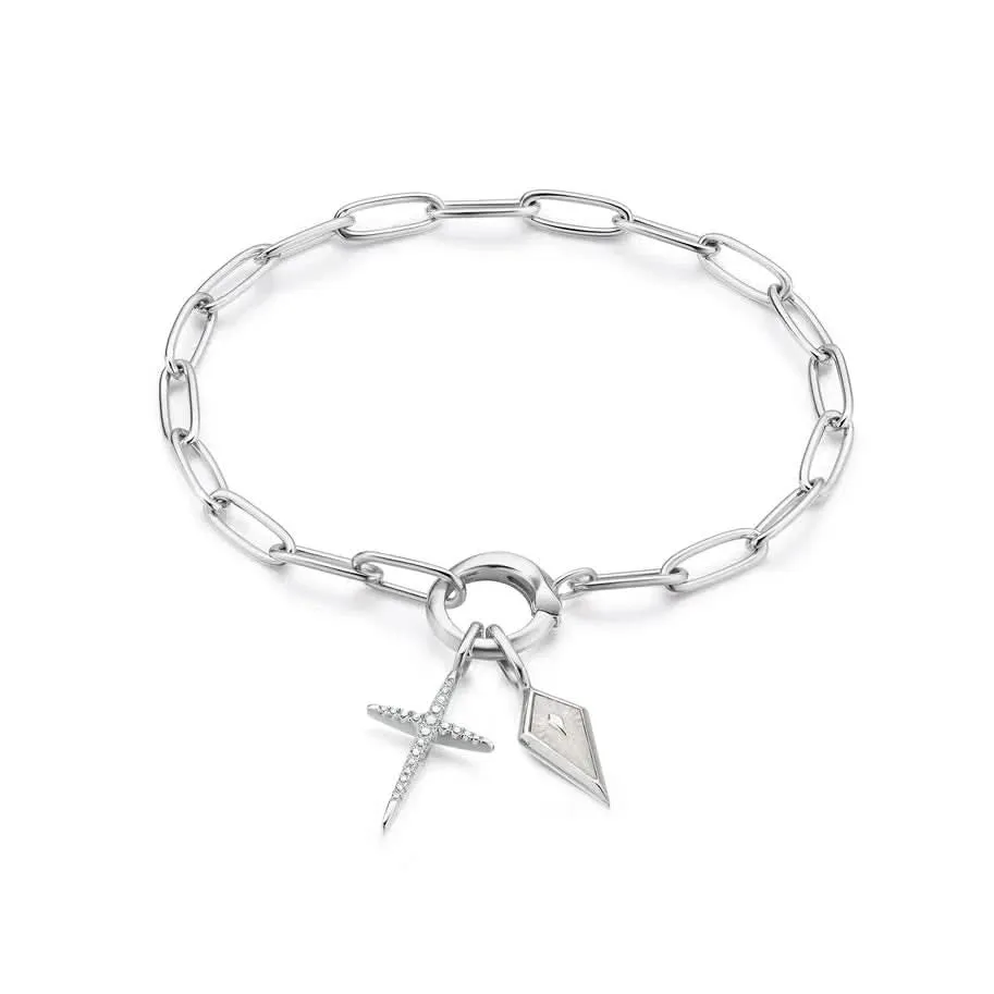 Ania Haie Charme Cerf-Volant Nacre Argenté NC048-25H Bijoux Ania Haie